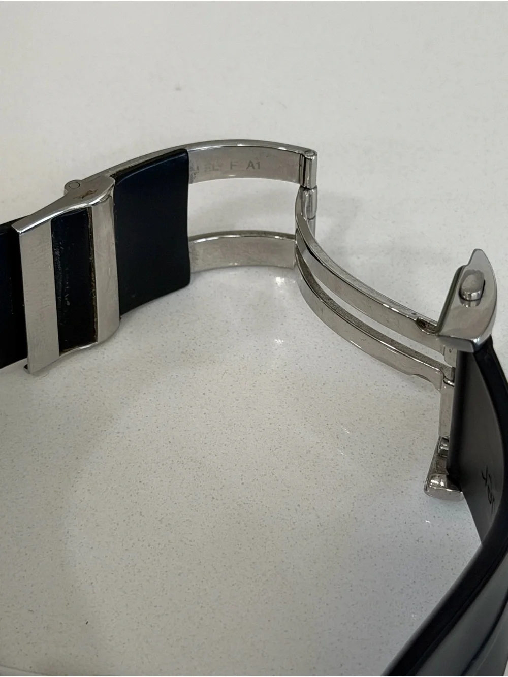 Tag Heuer Microtimer Steele Rubber Quartz Mens Watch Polished